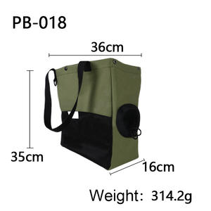 पोर्टेबल पालतू कैरियर बैकपैक फोल्डेबल बिल्ली यात्रा बैग लुभावनीय जाल ओक्सफोर्ड फोल्डेबल बिल्ली कुत्ते यात्रा बैकपैक - Product Image 2