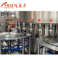 Completamente automático 3 en 1 botella de plástico PET Agua De Salud línea de producción de agua Mineral pura máquina de llenado de agua