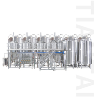 Système de brasserie industrielle 40BBL 4V pour la production à grande échelle
