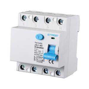 Interruttore Differenziale Puro 4P 40A 6kA 300mA 380V Salvavita per 4 Moduli DIN - Product Image 2