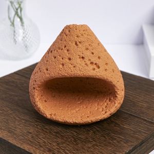 Brûleur d'encens de luxe MSH Peruvian Saint Wood, style Wabi Sabi, brûleur d'encens volcanique - Product Image 4