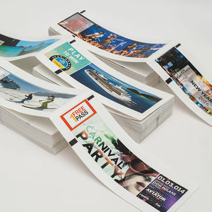 Boletos Térmicos Negros Personalizados al por Mayor, de Alta Sensibilidad, Libres de BPA, para Máquinas de Juego TITO - Product Image 2