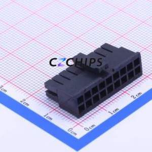 HX30002-18P Housing (Wire-to-Board / Wire-to-Wire) P=3mm Connector ( Jack Structure: 2x9P )( Pitch: 3mm )( Row Spacing: 3mm ) - Product Image 1