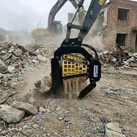 Godet de criblage à raccord rapide pour mini-excavatrice, pelle, chargeuse compacte – Séparateur de pierres, de terre et de gravier