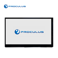 Proculus, Monitor portátil de 7 pulgadas, 1024x600, pantalla táctil LCD IPS para Raspberry Pie, pantalla IPS de ángulo completo