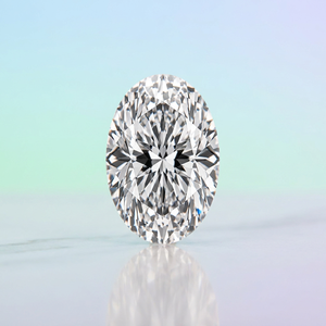 Diamant ovale de laboratoire de qualité supérieure, pierre brute, clarté VVS1-VVS2-VS1, taille VG à excellente, éclat blanc pour la fabrication de bijoux fins - Product Image 3