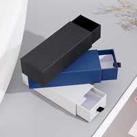 Boîtes en carton pour lunettes, produits électroniques 3C, boîtes à tiroirs en carton gaufré, boîte cadeau pouvant être conçue avec une boîte de verrouillage pour enfants