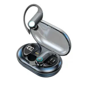 Dodoup G37 True Wireless Sports Auriculares Flexible Open Ear Hooks Auriculares para correr Gimnasio