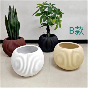 Macetas Decorativas Blancas Altas, Floreros Modernos de Piso para Vestíbulo de Hotel, Fondo de Boda, Alquiler de Macetas Grandes - Product Image 2