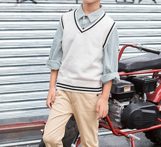 VSCOO Vest Student Uniform Boys Vest