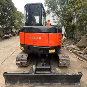 รถขุดมือสอง Hitachi ZX55 พร้อมชั่วโมงการทำงานต่ำ เครื่องยนต์ เกียร์ ปั๊ม PLC ชิ้นส่วนหลักสำหรับงานขุด พร้อมใบรับรอง CE EPA มีสินค้าในสต็อก - Product Image 5