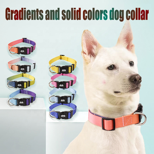 Fabricante Oem Odm personalizado poliéster Nylon diseñador de lujo perro <span class=keywords><strong>Collar</strong></span> personalizado gato mascota perro <span class=keywords><strong>Collar</strong></span> - Product Image 2