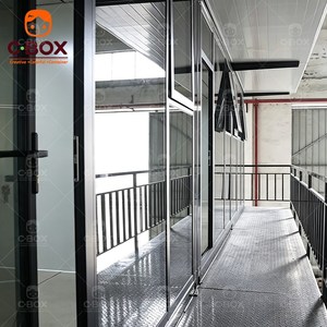 Cbox Easy Assemble 2 Story Prefab Modern Modular Office Residential Buildings Mining Camp Detachable <b>Container</b> House - Product Image 4