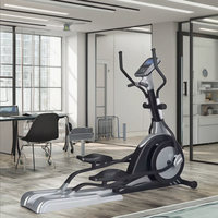 Machine elliptique commerciale-Entraîneur croisé robuste pour l'entraînement cardio en salle de sport