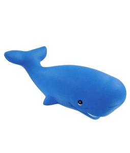 Juguetes Antiestrés con Forma de Ballena, Regalos Promocionales con Logotipo Personalizado, Pelota Antiestrés de Espuma de PU con Forma de Ballena - Product Image 1