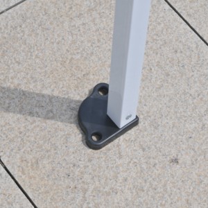 Tente de randonnée automatique 2x2m, petite taille, coupe-vent, <span class=keywords><strong>abri</strong></span> portable blanc avec poteaux réglables pour pêcheurs et camping en extérieur - Product Image 6