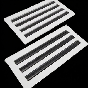 Design moderno quadrato in alluminio diffusore lineare soffitto aria ventilazione griglia qualsiasi dimensione fornitura <span class=keywords><strong>di</strong></span> fabbrica per esterno per il soggiorno - Product Image 2