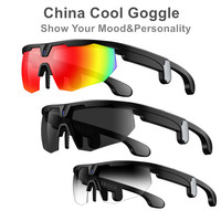 Gafas Inteligentes para Ciclismo con Cámara de 8M Píxeles, Traducción por IA, 3 Tipos de Lentes, Micrófonos Duales con Cancelación de Ruido, Llamadas Manos Libres para Deporte
