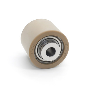 S6003ZZ Assembly High Load-Bearing Flat Roller <b>Pulley</b> Coated with Bearing Special Engineering Plastic Wear-Resistant PEEK - Product Image 5