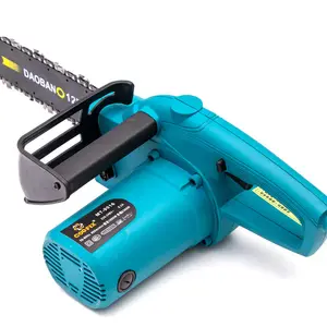 New Model 12 Inch Rechargeable One-handed Mini Electric Cordless Chainsaw Portable for Woodworking Cutting Power Drills