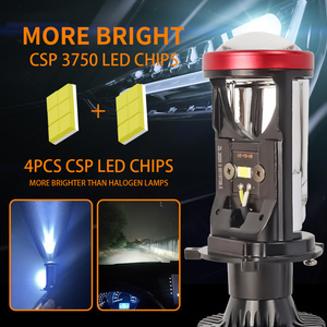 H4 LED Y8 Pro siêu Mini Máy chiếu laser ống kính LED 72 Wát ô tô bóng đèn chuyển đổi Kit HI/lo chùm Led Đèn Pha - Product Image 6