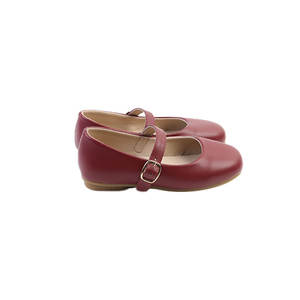 Venta al por mayor de diseño de lujo de los niños vestido de cuero genuino Otoño Niños Zapatos de vestir formales para las niñas - Product Image 6