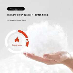 Manteau pour animaux de compagnie en gros avec harnais nouvelle veste chaude pour chien à col roulé réfléchissant veste de neige pour chien habit de neige vêtements pour grands chiens à deux pattes - Product Image 4