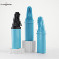 Flacon applicateur Ergo Dye Comb 240 ml – Conception ergonomique avec pompe pulvérisatrice en PP et estampage à chaud pour une application simplifiée de la teinture capillaire