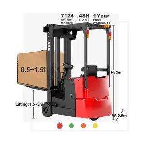 Seated Driving Forklift Automated Guided Vehicles Electric Lifting Fork Lift Crane Moving Companie