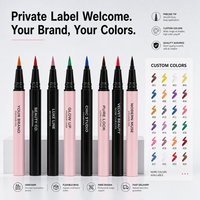 LILYWILD stylo eye-liner de maquillage de haute qualité en gros marque privée crayon eye-liner coloré waterproof vegan liquid eyeliner