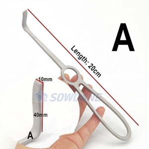 Retraktor gigi retraktor operasi tisu PiPi Kocher-instrumen bedah besi anti karat traktor langenу - Product Image 3