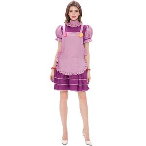 Costume de cosplay d'Halloween, robe de femme de chambre sexy et mignonne pour femmes, tenue de jeu de rôle de femme de cuisine - Product Image 6