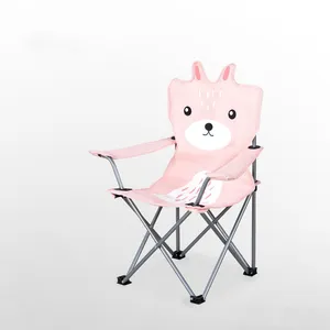 Portable Children&#39;s Beach Chair Cartoon Chair for Children Folding Chairs
