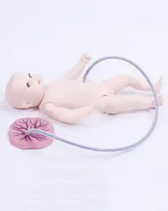 Life Size Human Newborn Training Model PVC Umbilical Cord Placenta Care Model Newborn Simulator-for Educational Teaching Baby