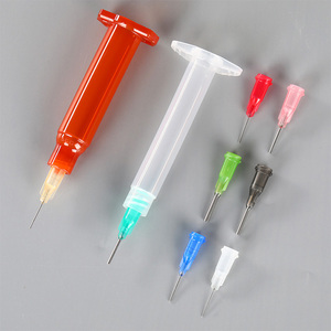 Punta de Dispensación de Acero Inoxidable de Calibre 22G de 1 Pulgada con Conector Luer Lock de Plástico para Dispensador de Jeringas No Médicas - Product Image 3