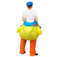 Costumes gonflables d'Halloween pour adultes, lapin sauteur, grand oiseau, petit canard jaune, pour spectacles amusants, approvisionnement transfrontalier