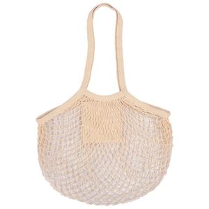Bolsa de Regalo Promocional de Malla de Algodón Ligera y Reutilizable para Compras al por Mayor - Product Image 1