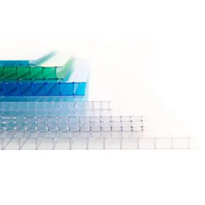 热卖德国定制尺寸彩色户外塑料聚碳酸酯电脑温室板材