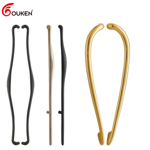 Dễ dàng cài đặt cao cấp tiệc hội trường Ý cổ điển hình tròn bằng gỗ cửa kéo xử lý pivot cửa xử lý - Product Image 2