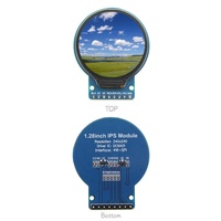 EParthub Écran LCD TFT à pleine vue de 1.28 pouces ip _ *-s Module d'écran couleur Port série SPI Écran circulaire 240X240