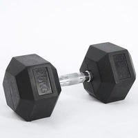 Haltères en caoutchouc, équipement de fitness, équipement de musculation, équipement d'exercice, haltères en caoutchouc, approvisionnement direct d'usine