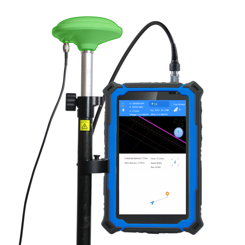 HUGEROCK G71M RTK GNSS навигация и Gps прочный промышленный планшетный ПК телефонный звонок Android 4G Lte