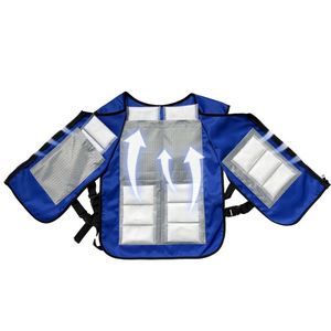 High-quality <b>Ice</b> <b>Pack</b> <b>Bag</b> Summer High Temperature Outdoor Safety Vest Preventing Heat Stroke Reusable Cooling Vest 55x37cm Body - Product Image 3