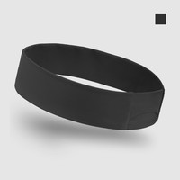 Bandeau de sport en polyamide de haute qualité, léger, respirant, élastique, imperméable, écologique, avec trou pour queue de cheval, pour l'extérieur, vente en gros