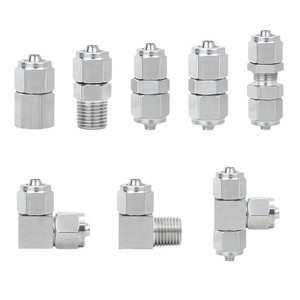 Qingze 304 Stainless Steel <b>Quick</b> Connect T Type <b>Connector</b> For Pneumatic Air Hose Fitting - Product Image 2