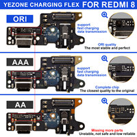 Kabel Fleksibel Charger Board untuk Xiaomi Mi 8 9 Lite 9 Se 9T 10T Pro Mix 2 2S Poco M3 Konektor Port USB Dock Pengisian Daya