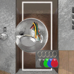 Mini 125khz/13.56MHz RFID Proximity Hệ thống kiểm soát truy cập ABS Chất liệu đầu đọc thẻ - Product Image 3