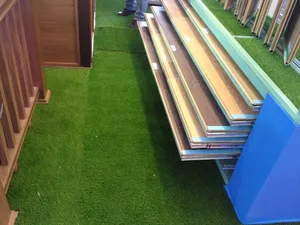 Césped Artificial Sintético, Alfombra Verde para Exteriores, Tacto Realista, Aspecto Natural, Césped Artificial para Jardín y Patio - Product Image 5