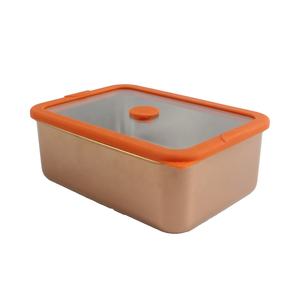 Lonchera de Acero Inoxidable, Recipientes Herméticos para Alimentos, Lonchera Metálica para Viajes y Trabajo - Product Image 3