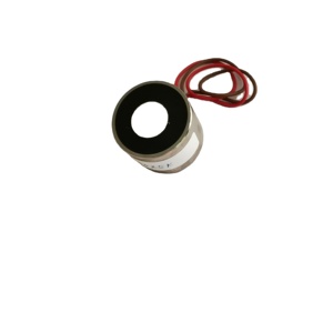 P2529K מיני צורה עגולה 25mm קוטר 12kg כוח אחיזה DC 24V מגנט קבוע אלקטרומגנט הפוך לפלדה - Product Image 3